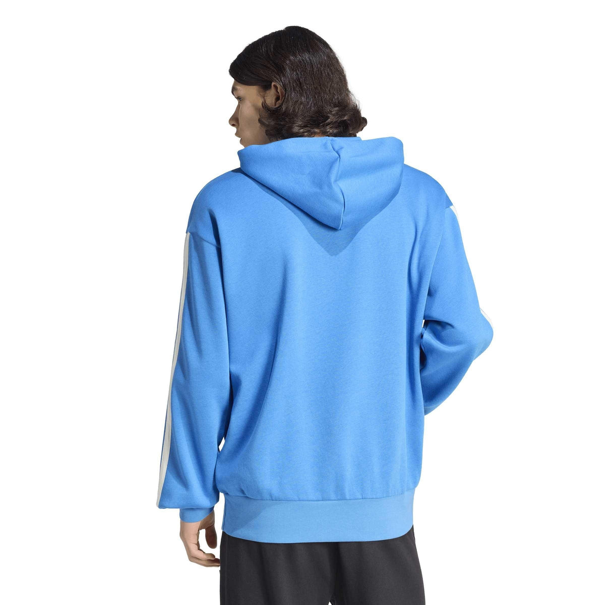 adidas 3-Stripes Fleece Over the Head Hoodie – zdjęcie 3