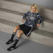 adidas adidas Arsenal Ian Wright Pre-Match Top – t-shirt damski, kolor czarny – zdjęcie 5