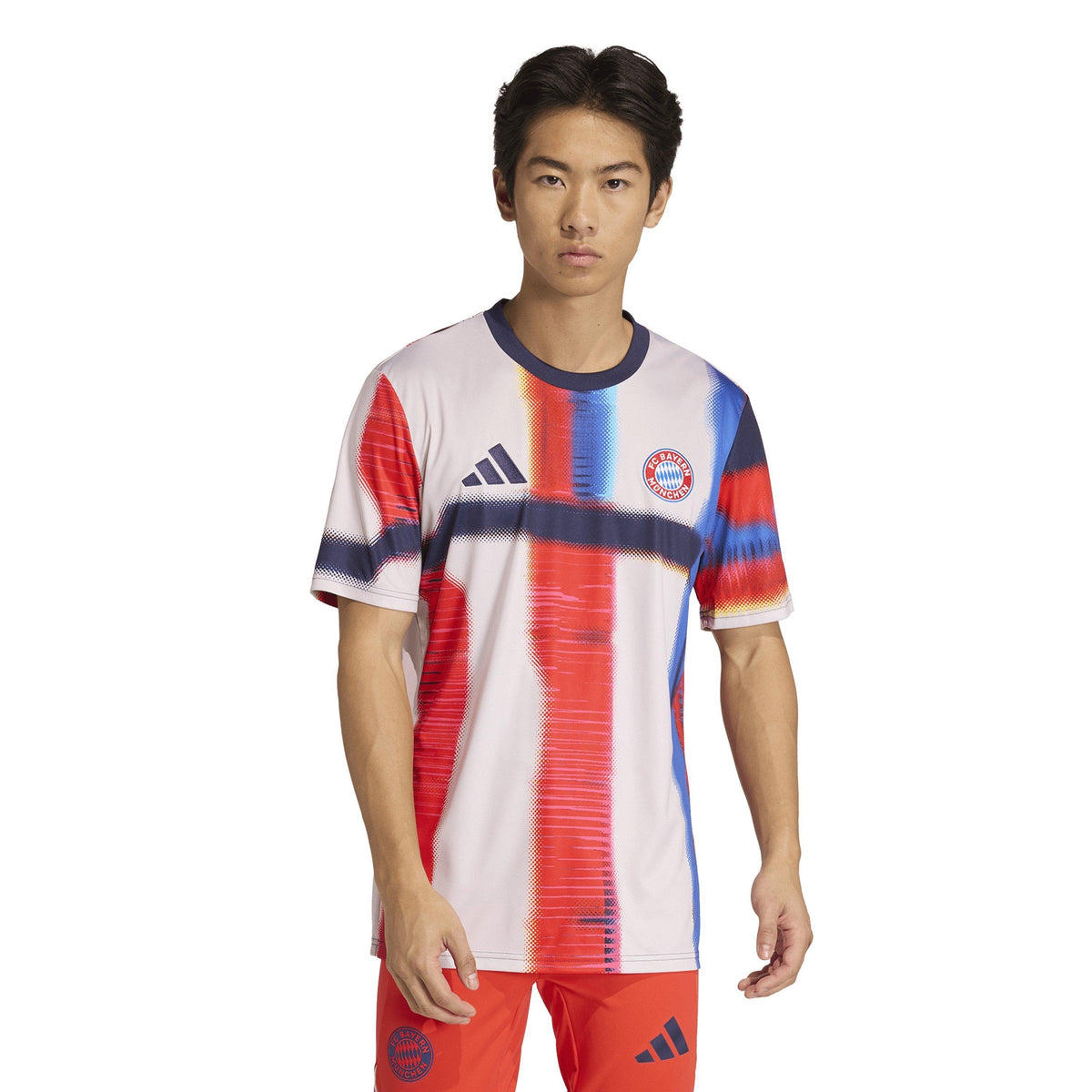 adidas adidas Bayern Munich Pre-Match Shirt 25/26 – zdjęcie 3