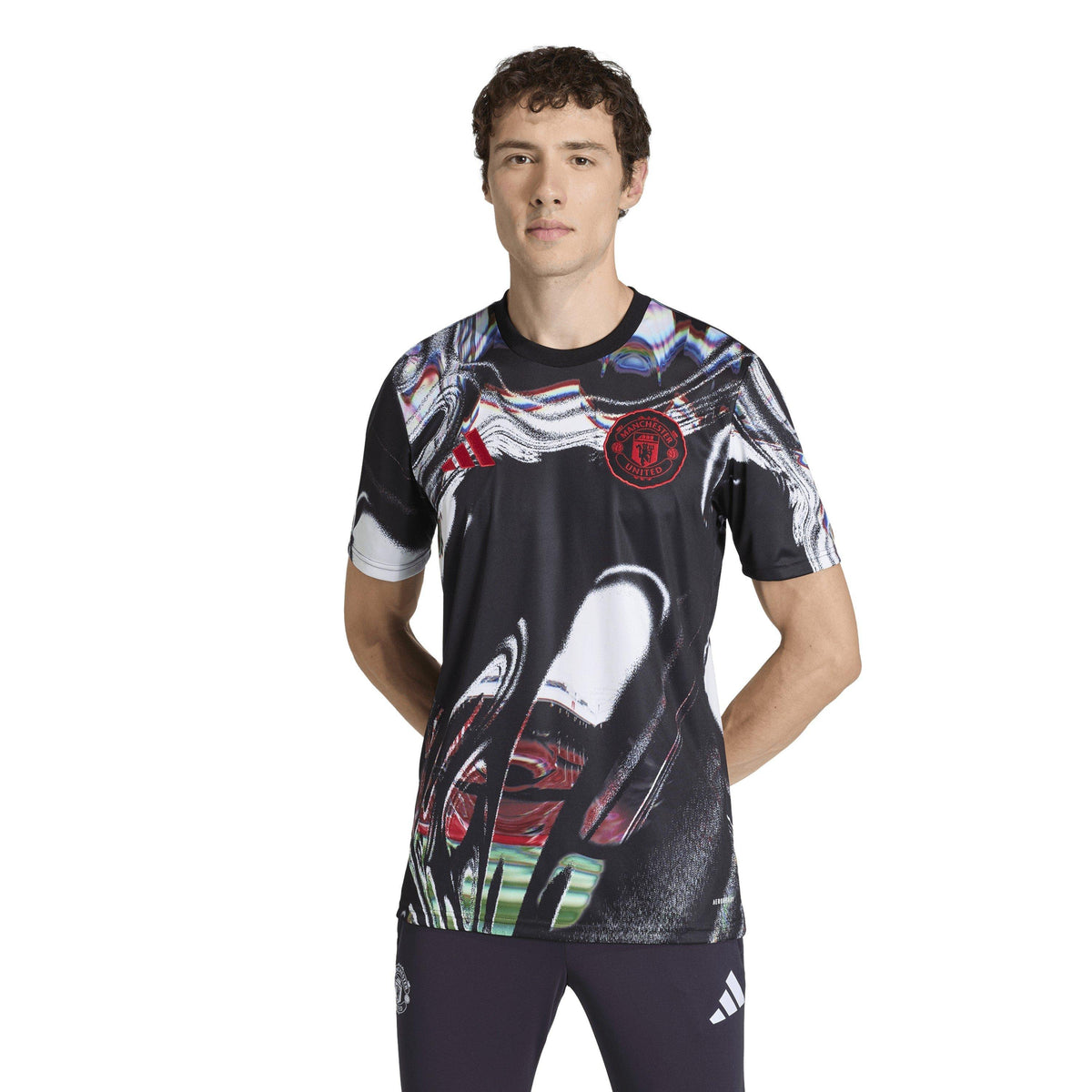 adidas adidas Manchester United Pre-Match Shirt 25/26 – zdjęcie 3