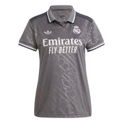 adidas adidas Real Madrid Third Shirt 24/25 – t-shirt damski, kolor szary