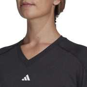 adidas AEROREADY Train Essentials T-Shirt – t-shirt damski, kolor czarny – zdjęcie 5