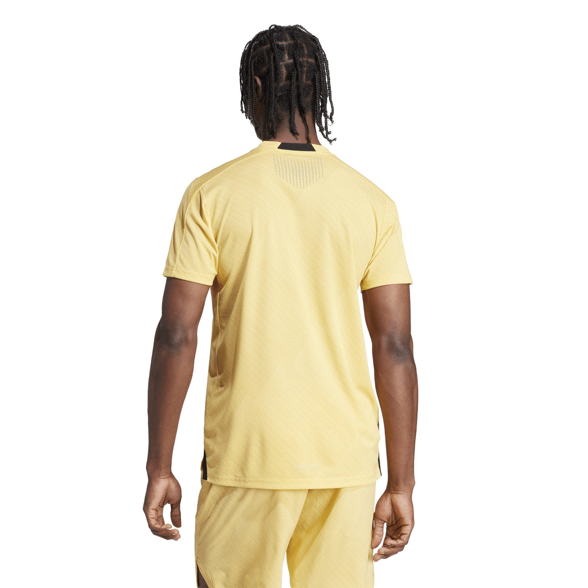 adidas All Over Print Short Sleeve Performance Gym Top – zdjęcie 3