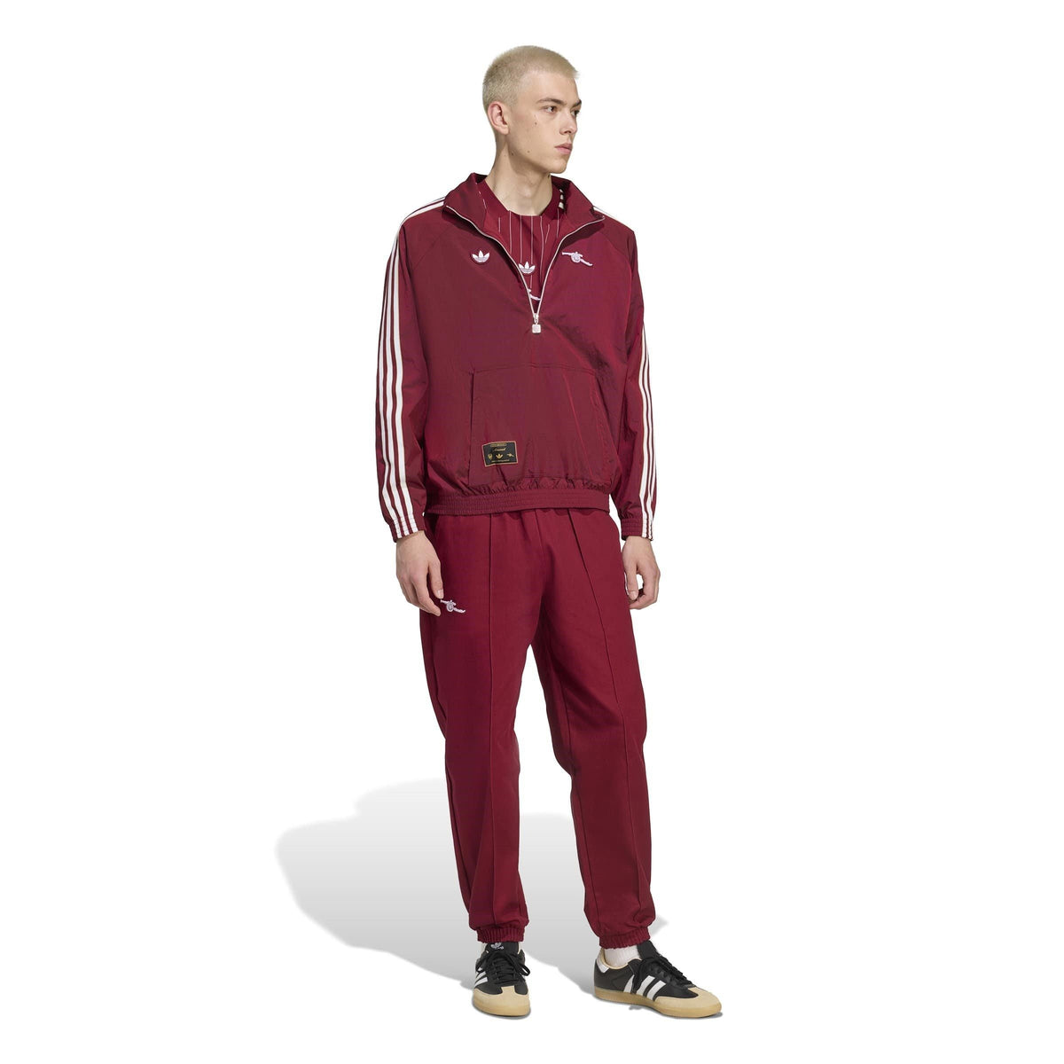 adidas Arsenal Icons Half Zip Tracksuit Top – zdjęcie 4