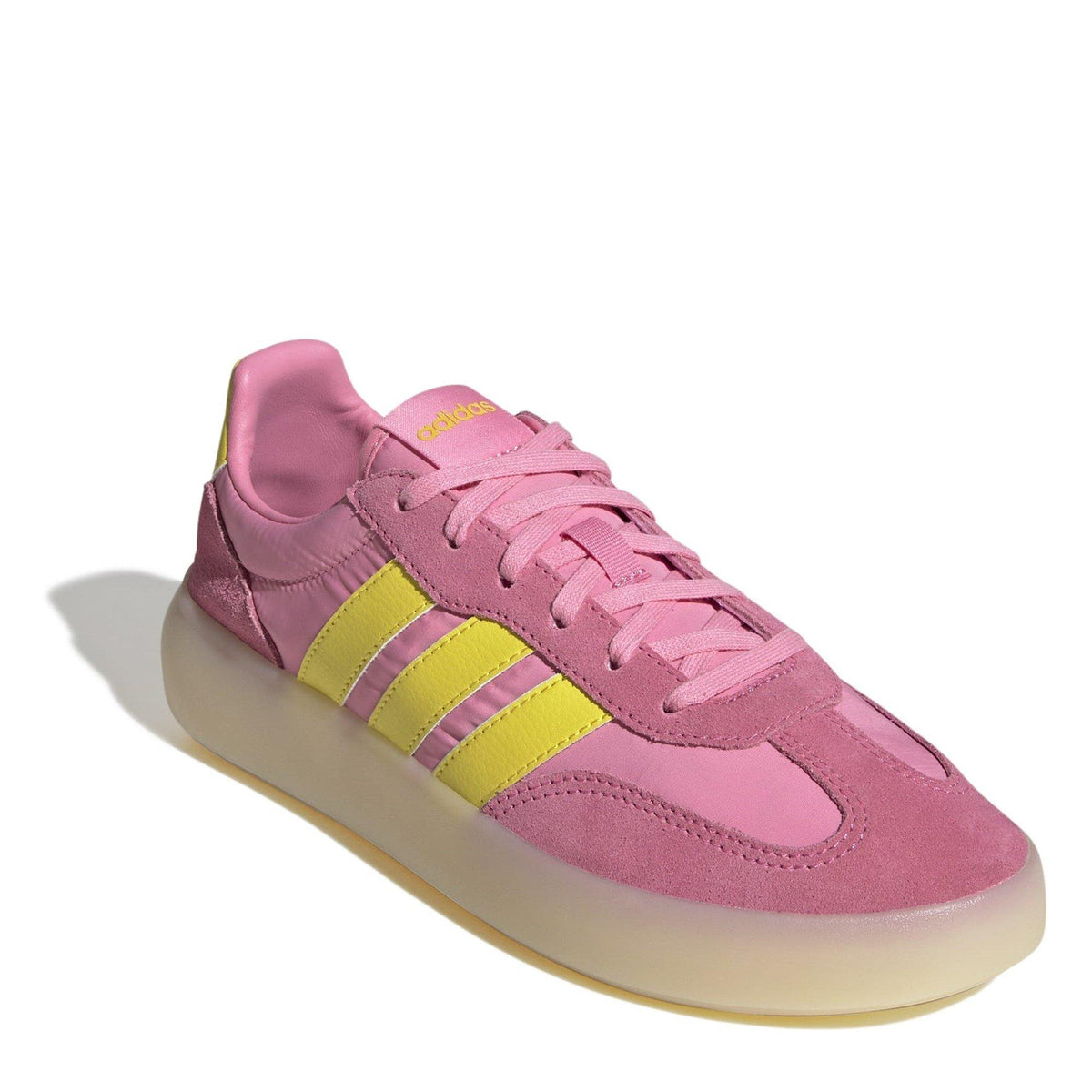 adidas Barreda Decode Shoes – sneakersy damskie, kolor różowy, żółty – zdjęcie 3