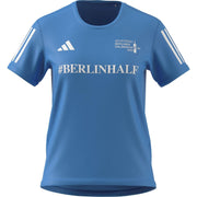 adidas Ber Half Short Sleeve Performance Running Top – koszulka do biegania damska, kolor niebieski