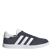 adidas Breaknet Sleek Suede Shoes – sneakersy damskie, kolor niebieski, biały