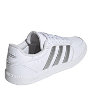 adidas Breaknet Sleek Trainers – sneakersy damskie, kolor biały, srebrny – zdjęcie 4