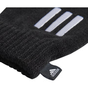 adidas Cond Knitted Gloves – rękawiczki męskie, kolor czarny, biały – zdjęcie 3