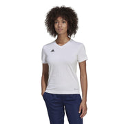 adidas ENT22 T Shirt – t-shirt damski, kolor biały – zdjęcie 2