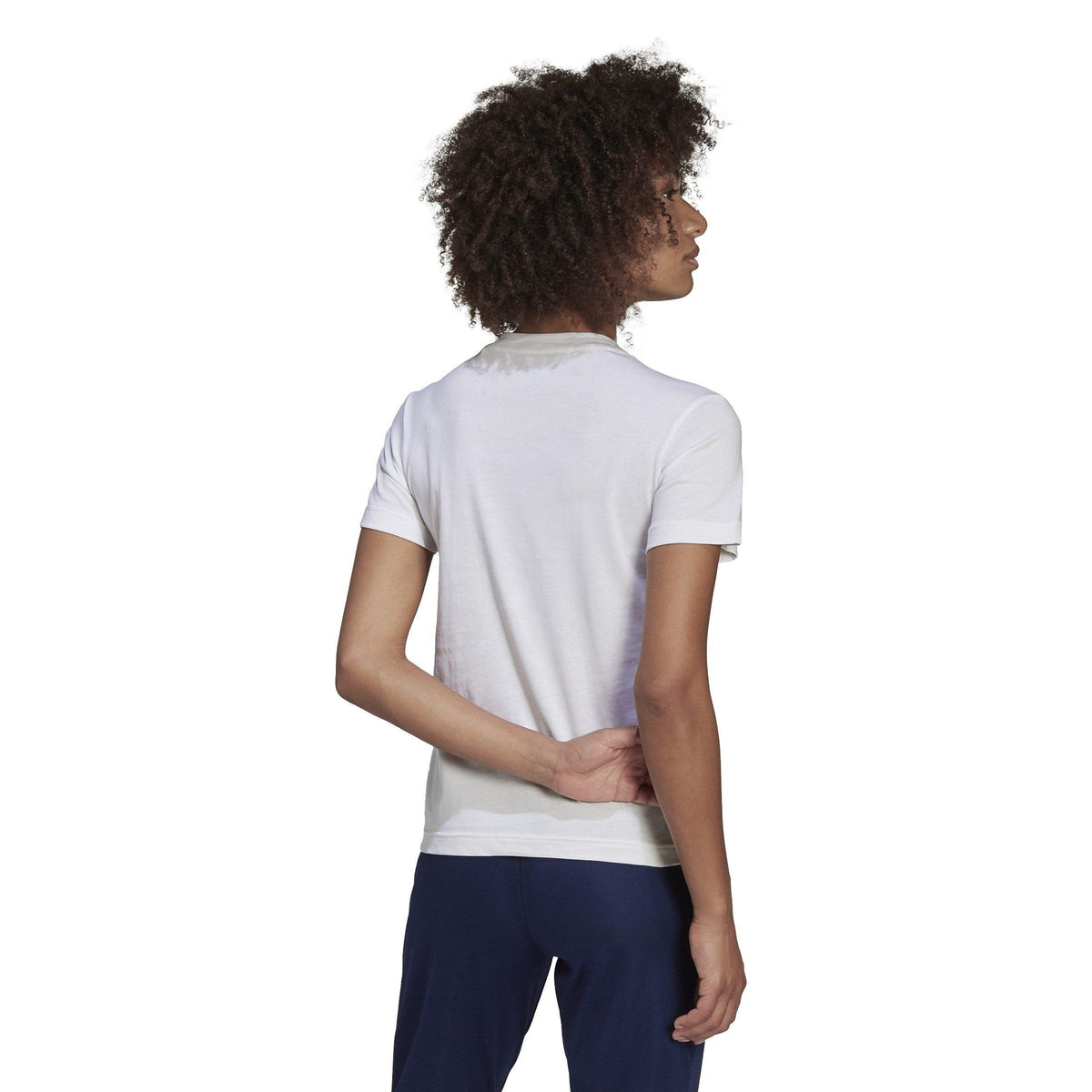 adidas ENT22 T Shirt – t-shirt damski, kolor biały – zdjęcie 3