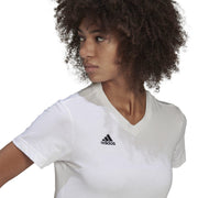 adidas ENT22 T Shirt – t-shirt damski, kolor biały – zdjęcie 5