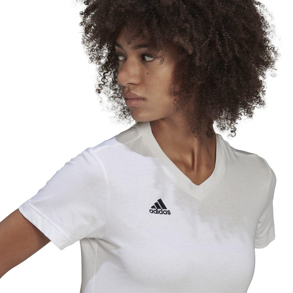 adidas ENT22 T Shirt – t-shirt damski, kolor biały – zdjęcie 5