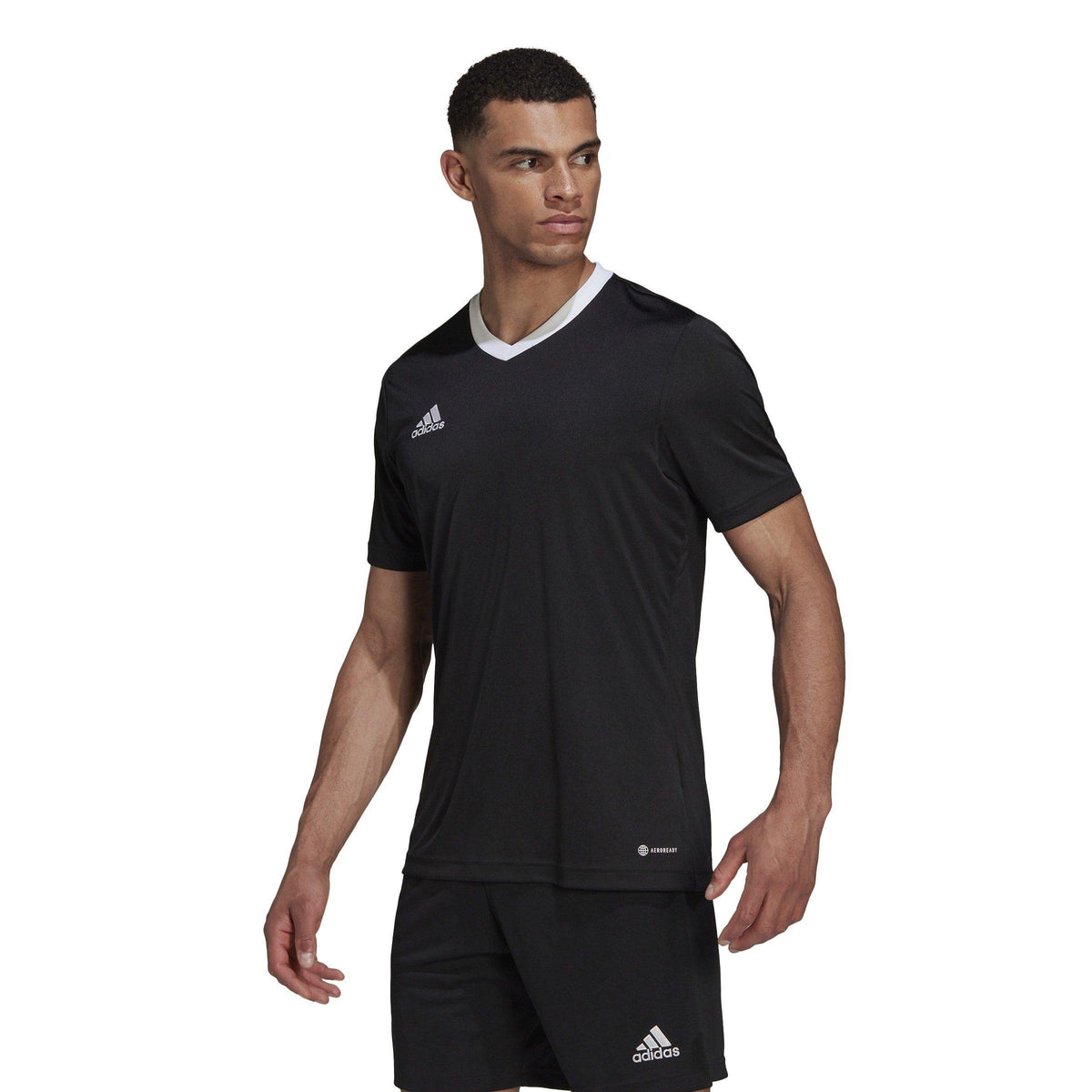 adidas Entrada 22 Short Sleeve Jersey Top – zdjęcie 3