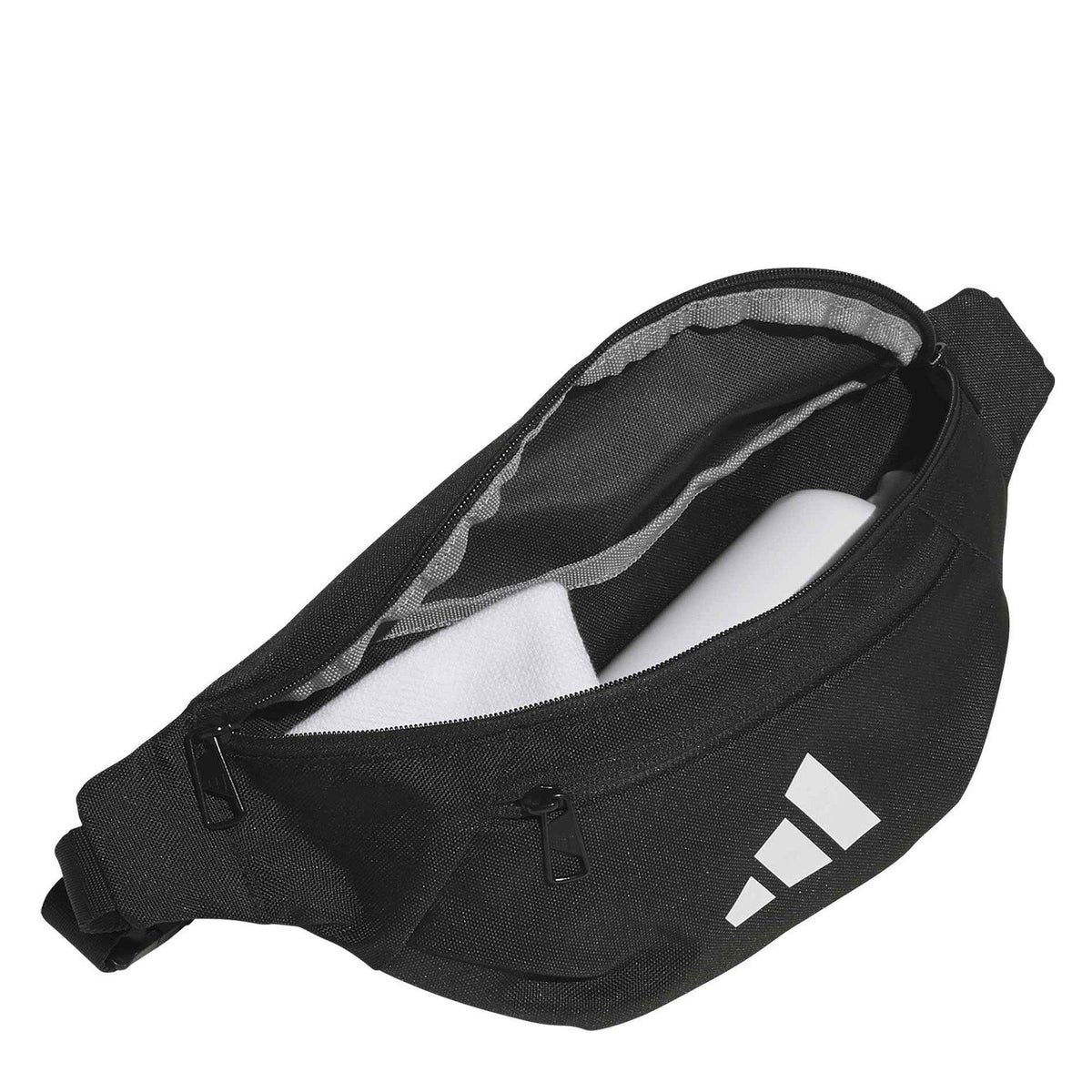 adidas Ess Waist Bag Sn99 – pas do biegania męski, kolor czarny – zdjęcie 4