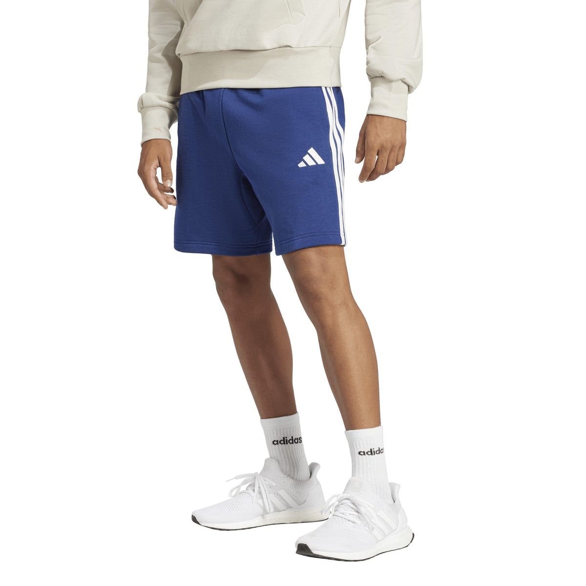 adidas Essentials 3 Stripe Fleece Shorts – zdjęcie 2