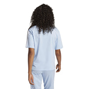 adidas Essentials 3 Stripe T-Shirt – t-shirt damski, kolor niebieski – zdjęcie 3