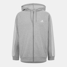 Essentials Fleece 3-Stripes Full-Zip Hoodie