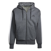 adidas Essentials Fleece 3-Stripes Full-Zip Hoodie – zdjęcie 1
