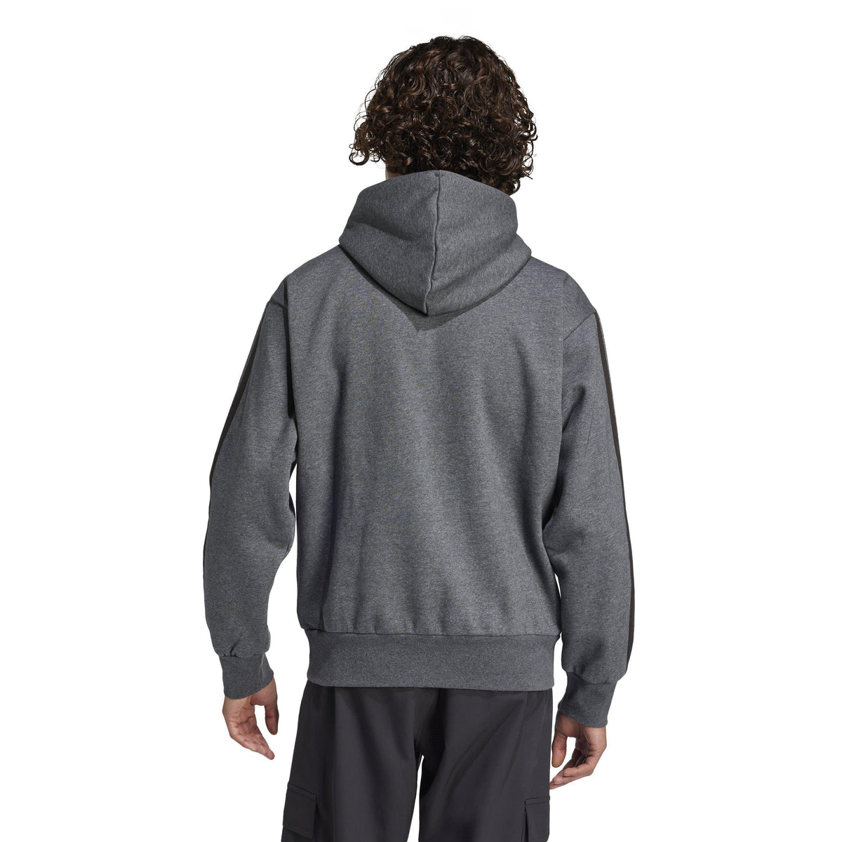 adidas Essentials Fleece 3-Stripes Hoodie – zdjęcie 3