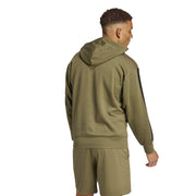 adidas Essentials Fleece 3-Stripes Hoodie – zdjęcie 3