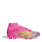 adidas F50 League Mid-cut Firm Ground Football Boots – buty piłkarskie damskie, kolor różowy, żółty