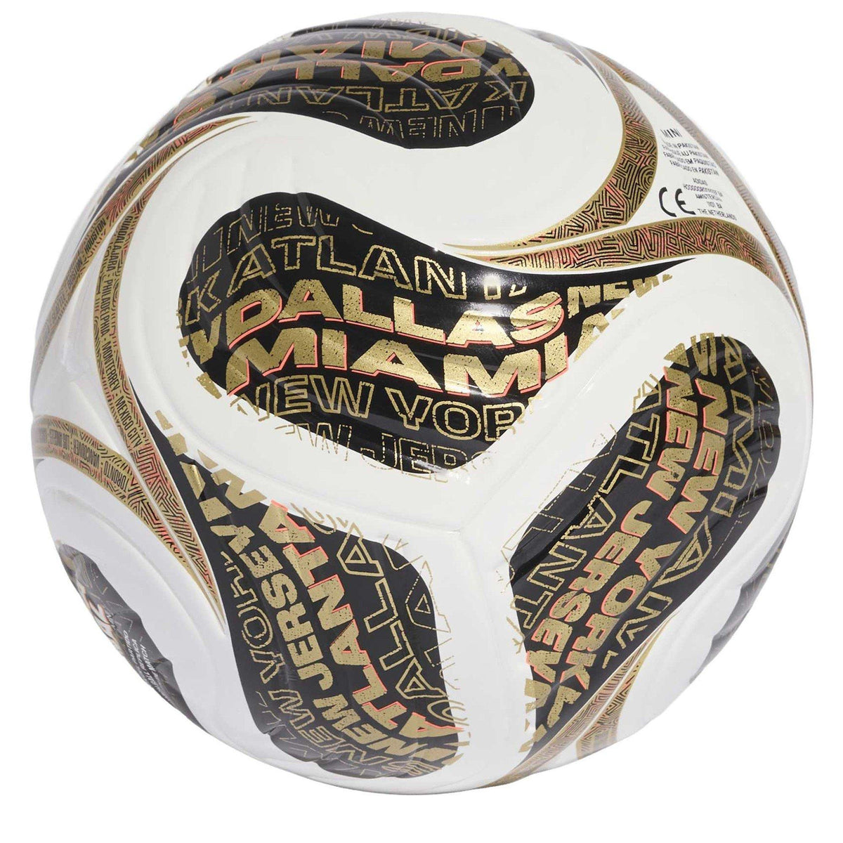 adidas FIFA World Cup 26™ Trionda Mini Ball – piłka sportowa, kolor biały, złoty – zdjęcie 2
