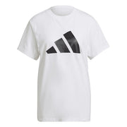 adidas Future Icons Logo Graphic T-Shirt – t-shirt damski, kolor biały – zdjęcie 2