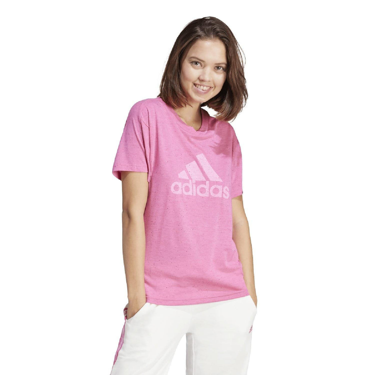 adidas Future Icons Winners 3.0 T-Shirt – t-shirt damski, kolor fioletowy – zdjęcie 5