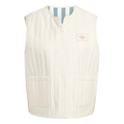 adidas Gilet – kurtka damska, kolor biały – zdjęcie 2
