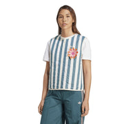adidas Gilet – kurtka damska, kolor biały – zdjęcie 3