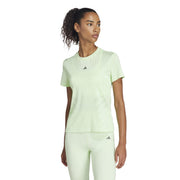 adidas High Intensity Interval Training Arch T-Shirt – koszulka treningowa damska, kolor zielony – zdjęcie 2