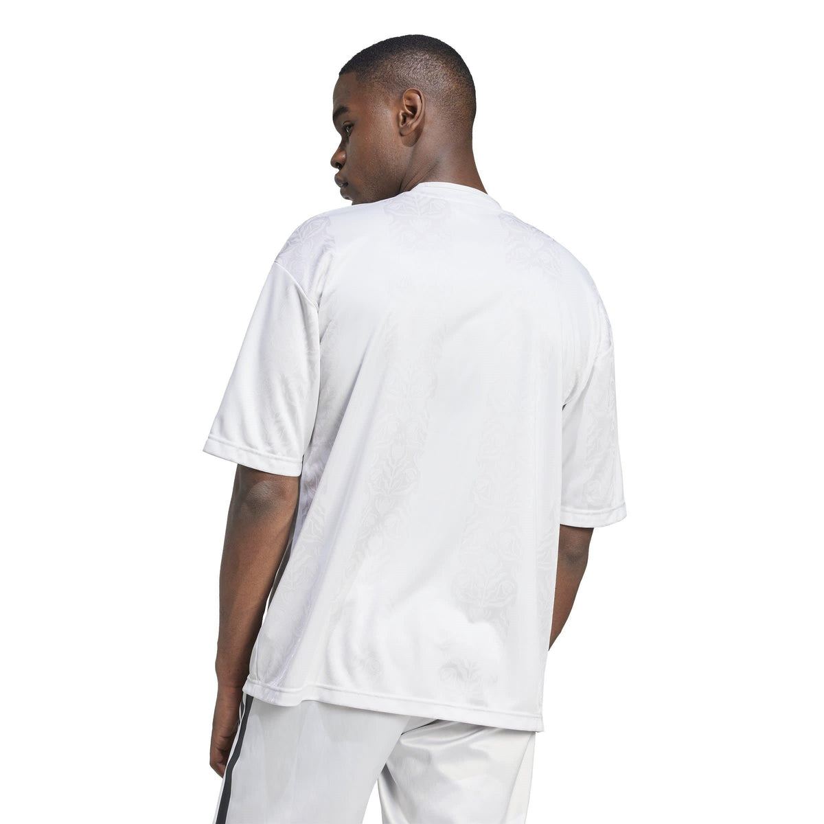 adidas House of Tiro Common Goal T-Shirt – t-shirt damski, kolor szary, czarny – zdjęcie 3