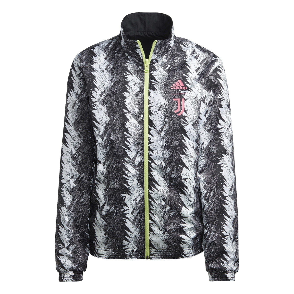 adidas Juventus Anthem Reversible Long Sleeve Licensed Rain Anorak – zdjęcie 1