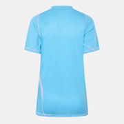 adidas Licensed Short-Sleeve T-Shirt – t-shirt damski, kolor niebieski – zdjęcie 2