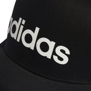 adidas Linear Baseball Cap – czapka damska, kolor czarny, biały – zdjęcie 3