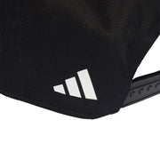 adidas Linear Baseball Cap – czapka damska, kolor czarny, biały – zdjęcie 4
