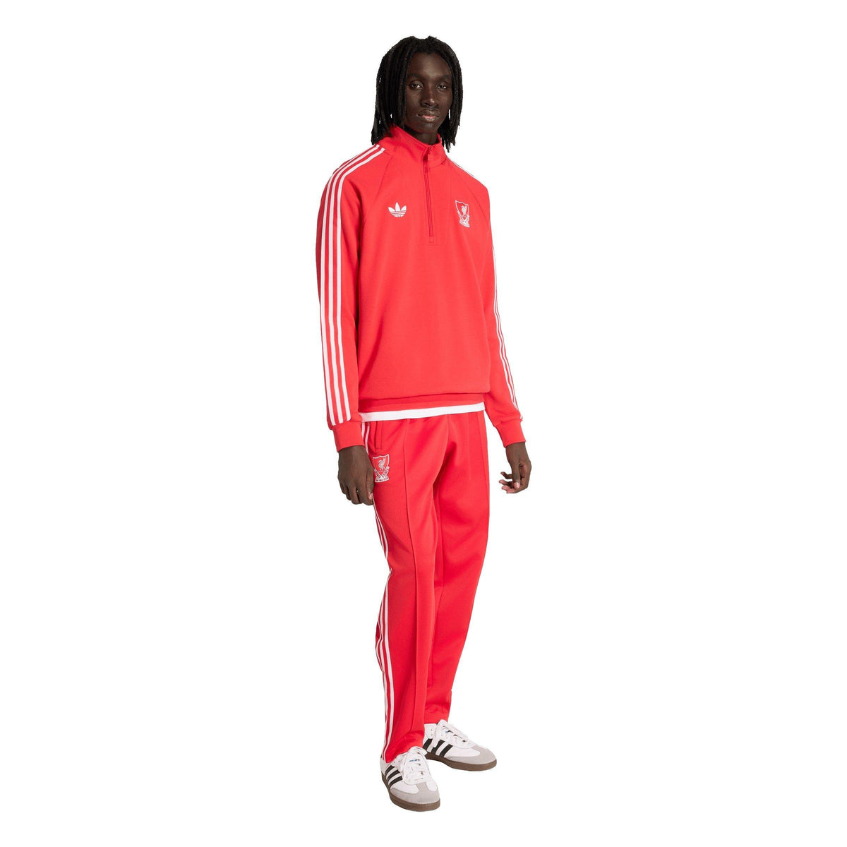 adidas Liverpool Originals Half Zip Jumper – zdjęcie 4