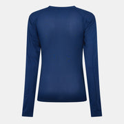adidas Long Sleeve Performance Gym Top – koszulka treningowa damska, kolor niebieski – zdjęcie 2