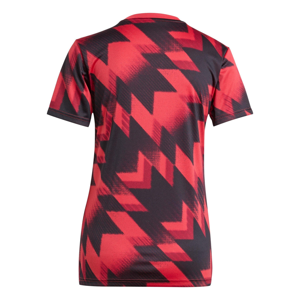 adidas Manchester United Pre-Match Shirt 2025 2026 – t-shirt damski, kolor czerwony – zdjęcie 2