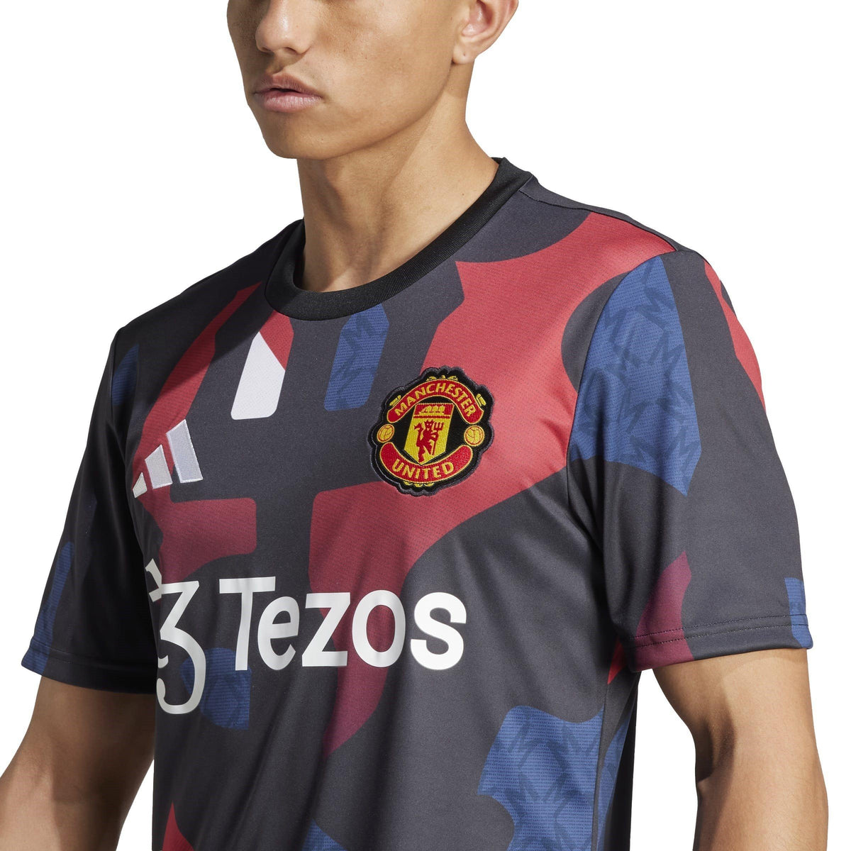 adidas Manchester United Prematch Shirt 2024 2025 Adults – zdjęcie 5