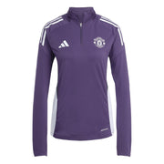 adidas Manchester United Training Top 2025 2026 – koszulka treningowa damska, kolor czerwony
