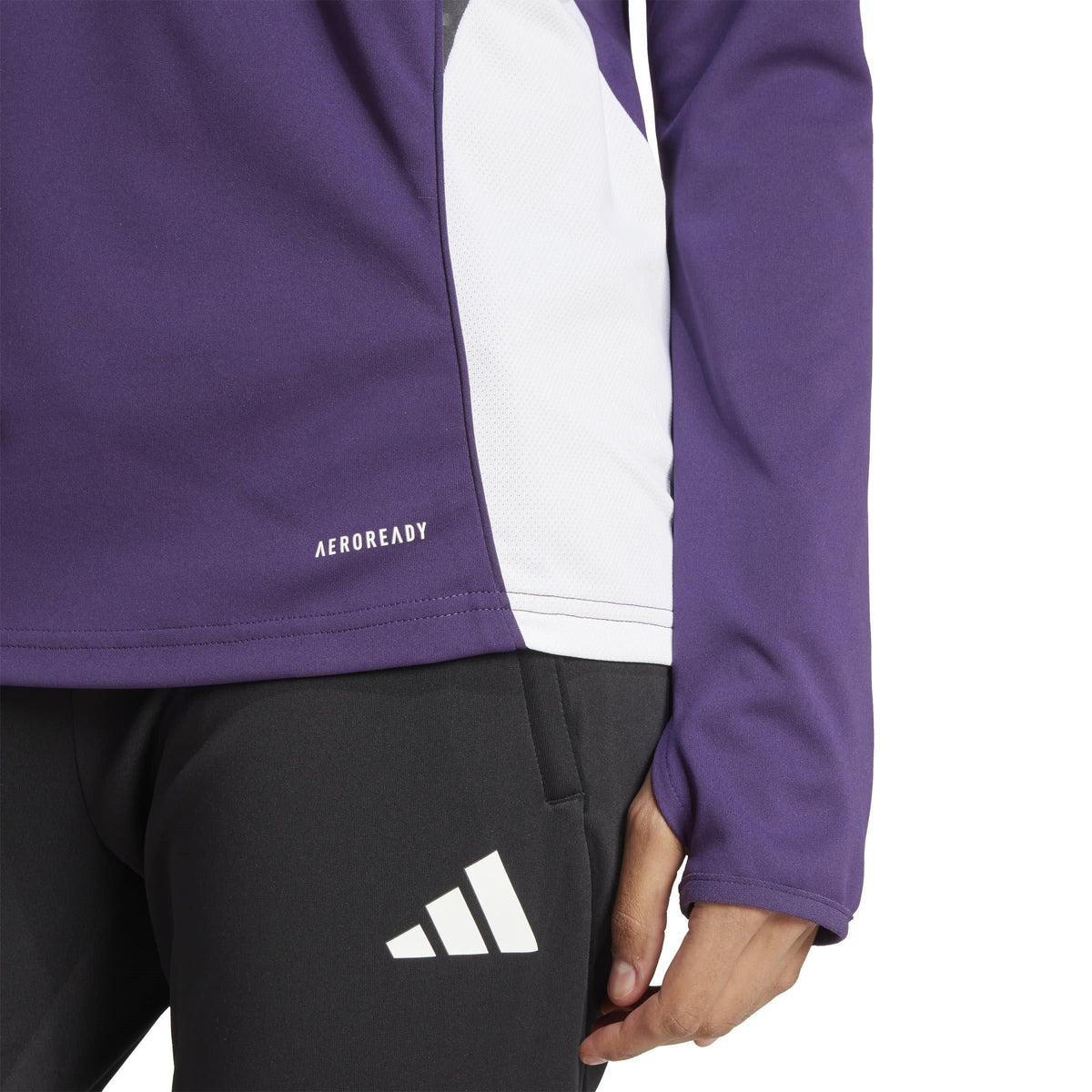 adidas Manchester United Training Top 2025 2026 – koszulka treningowa damska, kolor czerwony – zdjęcie 5