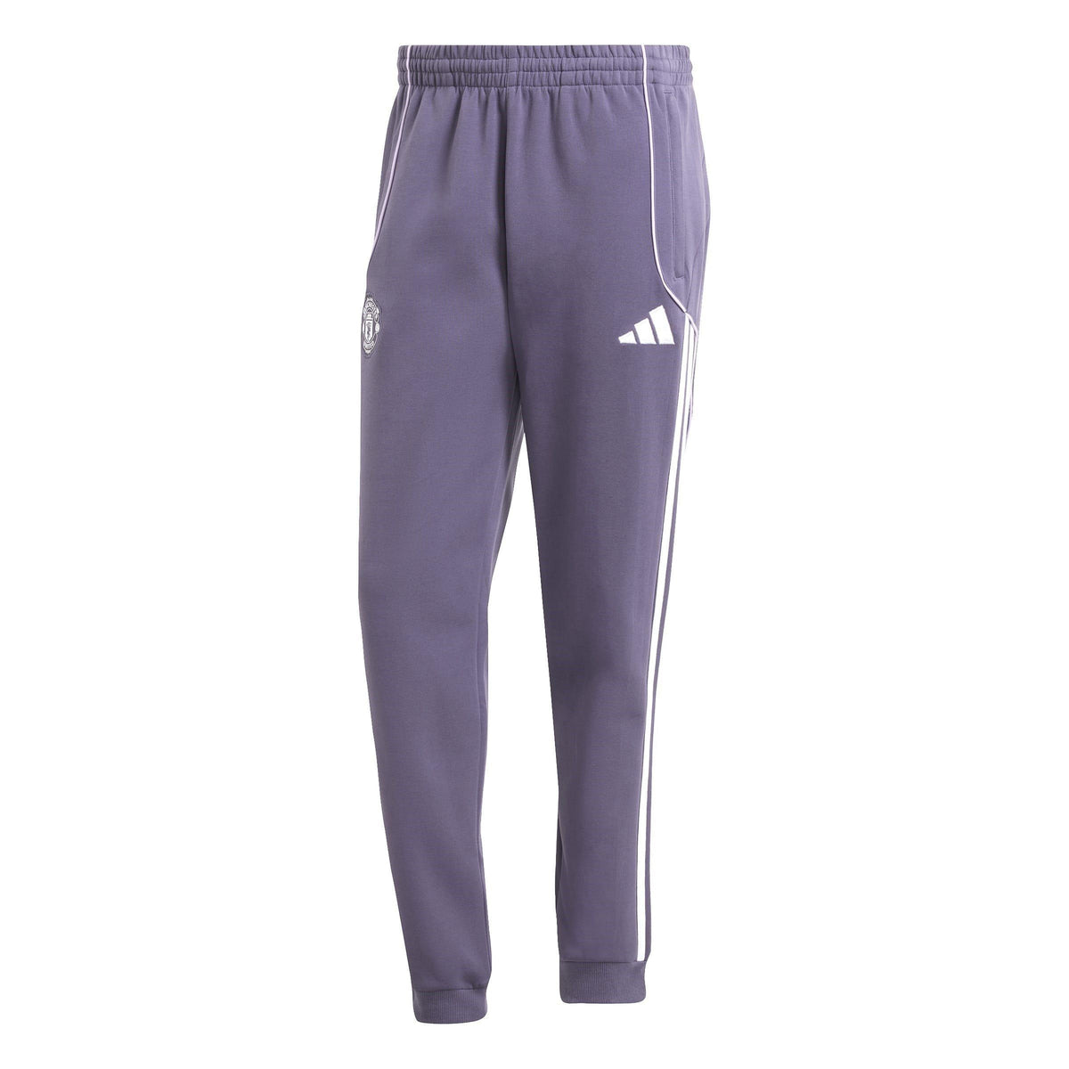 adidas Manchester United UBP Doubleknit Tracksuit Bottoms – zdjęcie 1