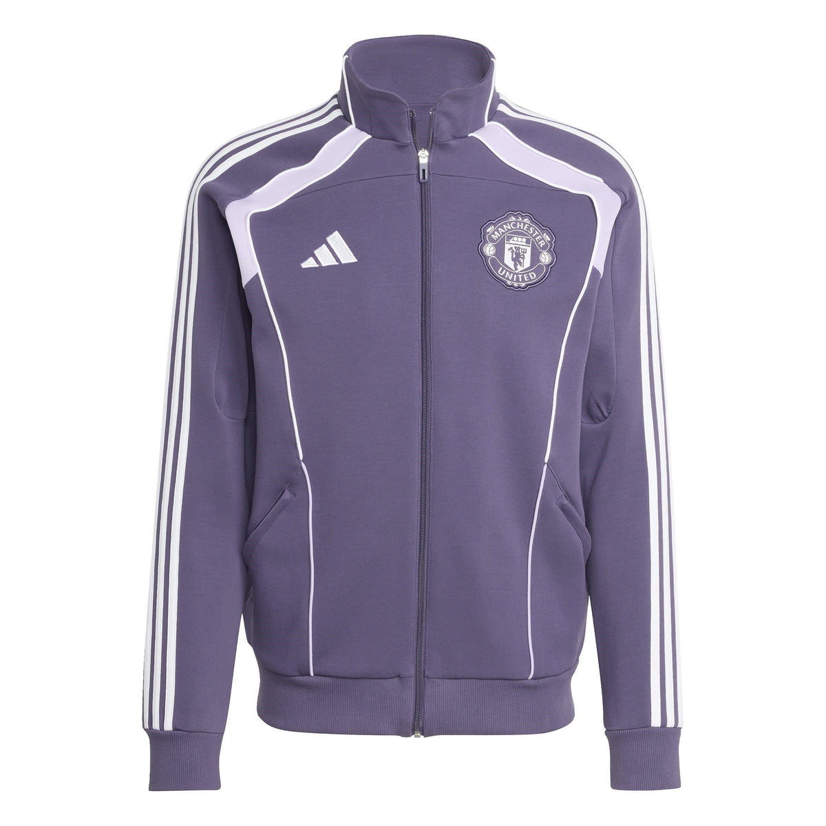 adidas Manchester United UBP Doubleknit Tracksuit Top – zdjęcie 1