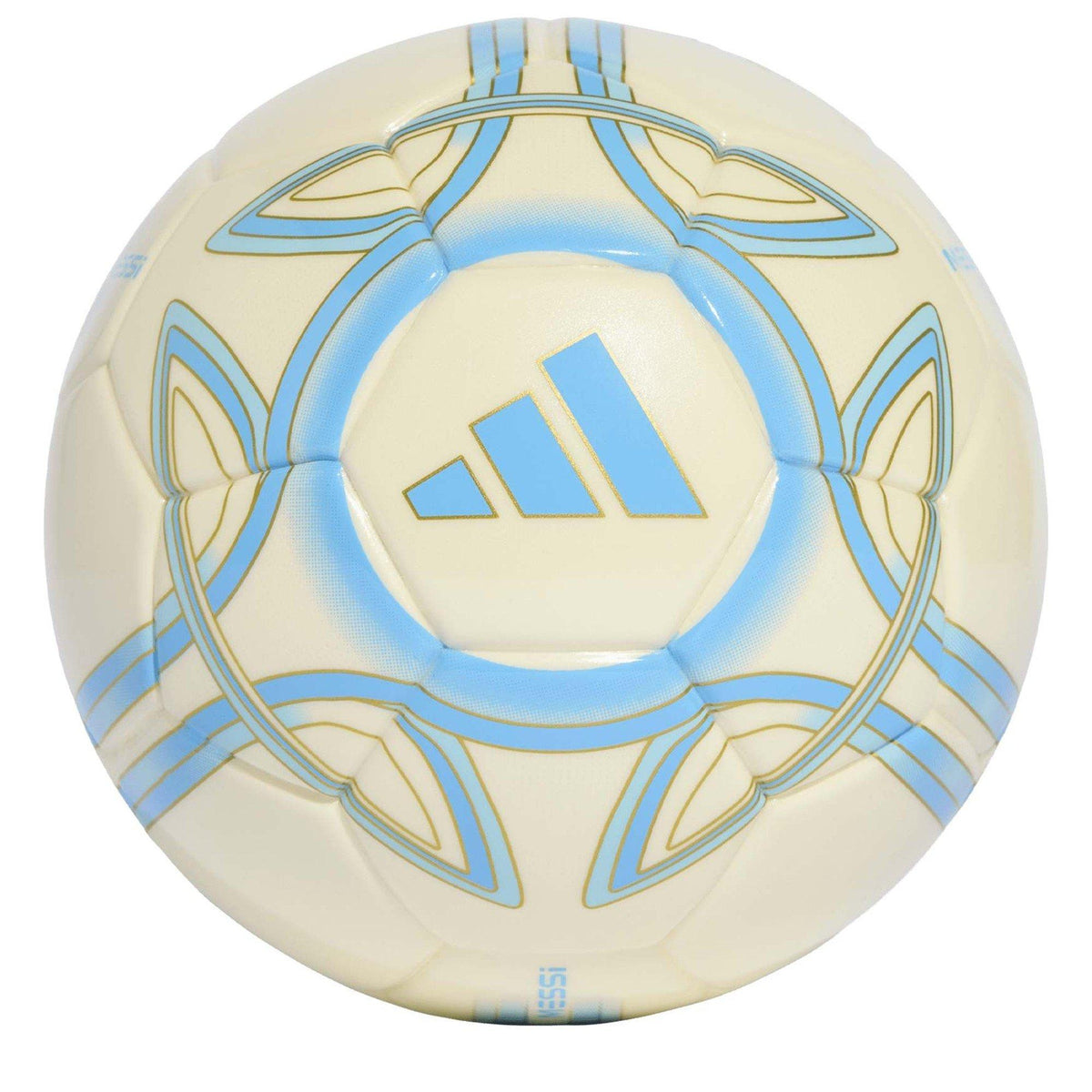 adidas Messi Mini 63 – piłka sportowa, kolor biały, niebieski