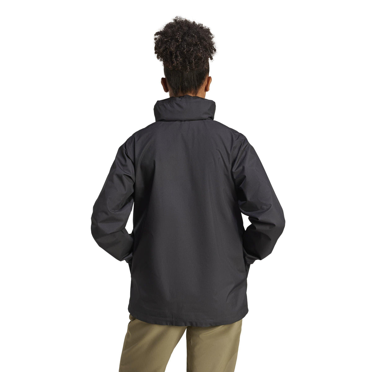 adidas Multi Essentials Hooded Long Sleeve Waterproof Jacket – zdjęcie 3