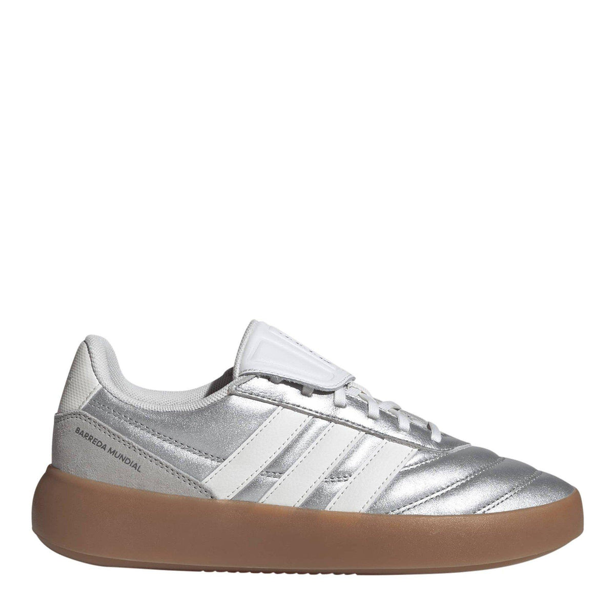 adidas Mundial Low-Top Trainers – sneakersy damskie, kolor srebrny