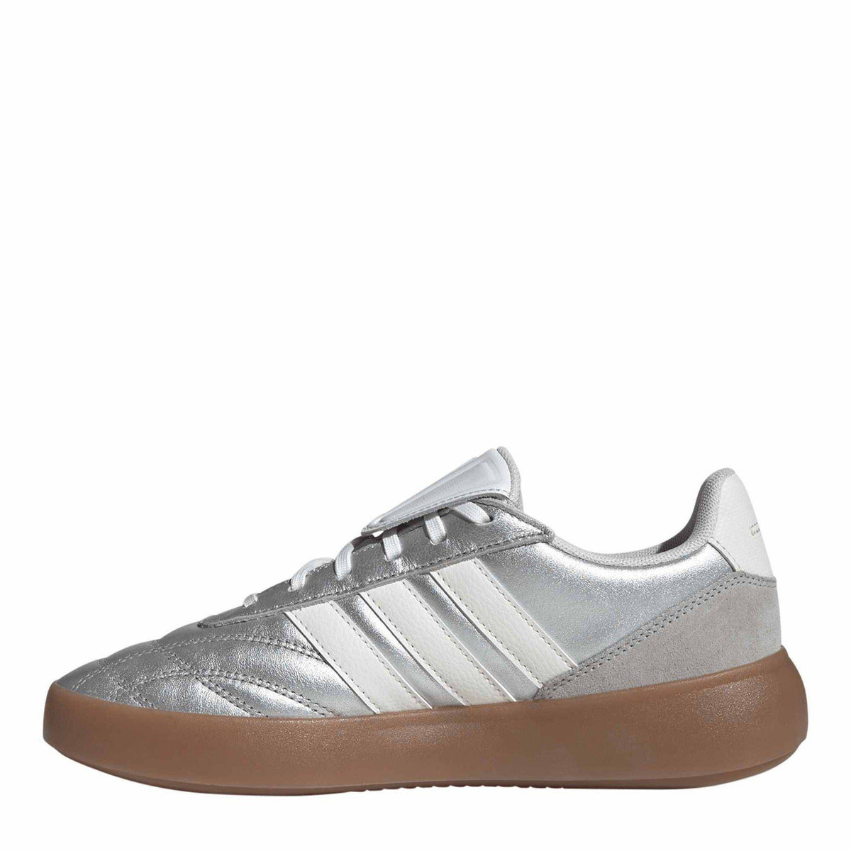 adidas Mundial Low-Top Trainers – sneakersy damskie, kolor srebrny – zdjęcie 2
