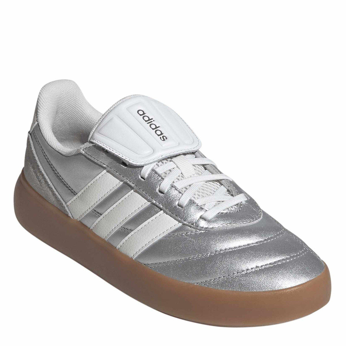 adidas Mundial Low-Top Trainers – sneakersy damskie, kolor srebrny – zdjęcie 3